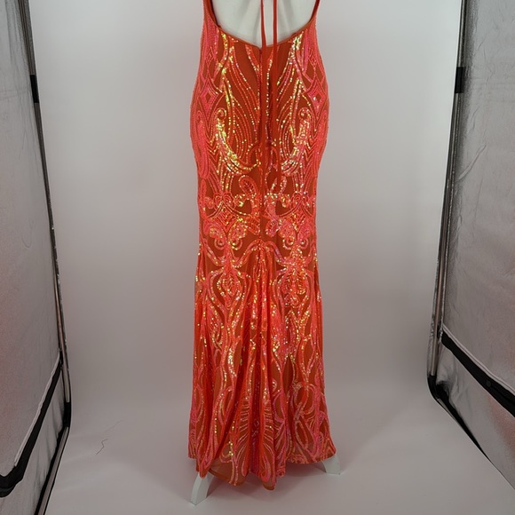 Morgan & Co. Sequin Gown Dress size 0 - Picture 9 of 11